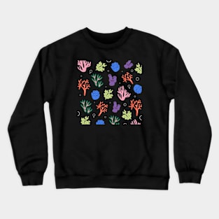 Coral Pattern Crewneck Sweatshirt